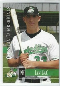 2005 Clinton LumberKings (Class A-Texas Rangers) Ian Gac