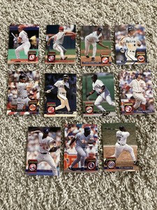 1994 Donruss MLB 11 Card Lot HOFer’s & All-Stars Ripken Jr. Gwynn Lofton NM/NM+