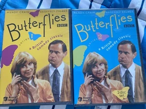 Butterflies Series 1 Butterfly Series 2 BBC W Craig DVD Lot SEALED - Foto 1 di 4