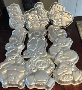 Vintage Children's Birthday Party Wilton Cake Pans Choose Your Own - Picture 1 of 25