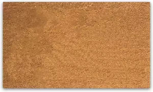 Coco Coir Door Mat with Heavy Duty Backing, Natural Welcome Doormat, 17.5”X30” f - Picture 1 of 7