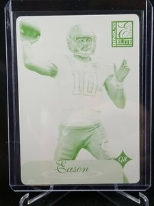 JACOB EASON 2020 Plates & Patches 2020 Donruss Elite 1/1 Yellow Printing Plate🔥