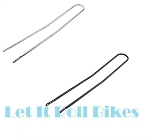 NEU FAHRRAD LOWRIDER HIGH BACK SISSYBAR 42" lang CHROM ODER SCHWARZ BIKES CYCLING - Bild 1 von 3