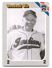 Tris Speaker 1990  Interpretive Marketing Baseball Wit #72 Cleveland Indians