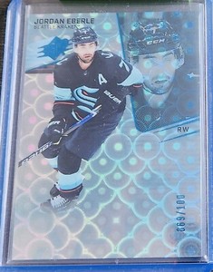 Jordan Eberle 2022-23 SPx Radiance /100 #34 Seattle Kraken