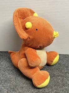 Animal Adventure Dinosauro Triceratopo Arancione 10" Peluche Peluche - Foto 1 di 6