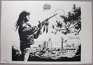 DERIB - RED ROAD : LES FELES DES BULLES - Ex-Libris - Imagen 1 de 1