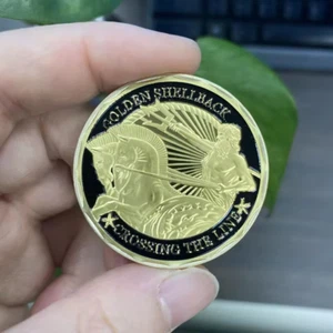 Moneda Golden Shellback Challenge - Excelente regalo - Imagen 1 de 3