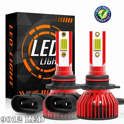 For Toyota RAV4 2016 2017 2018 9012 LED Headlight Bulbs 6000K White Hi-Low Beam - Image 1 of 4