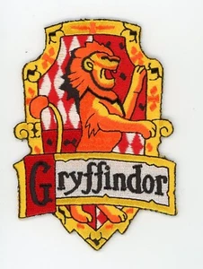PATCH HARRY POTTER GRYFFINDOR IRON ON PARCHE 4" - Picture 1 of 1