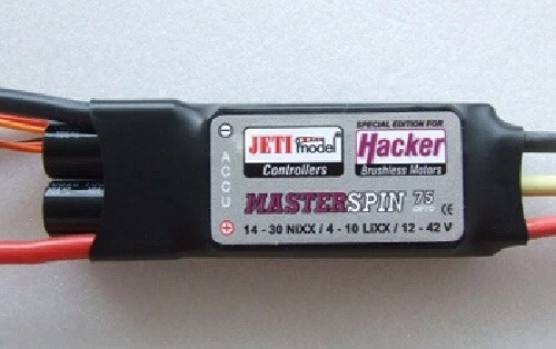 Hacker Master Spin 75 Opto 4-10 Lixx controller - Immagine 1 di 3