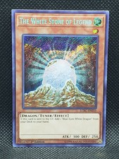Yugioh The White Stone of Legend LCKC-EN010 1st Edition NM Condition