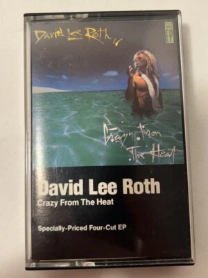 Crazy from the Heat [EP] by David Lee Roth (Cassette, Jun-1992, Warner Bros.) - Image 1 of 4