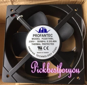 Original PROFANTEC P2207HBL 220v the inverter axial flow cooling fan #MF74 QL - Picture 1 of 2