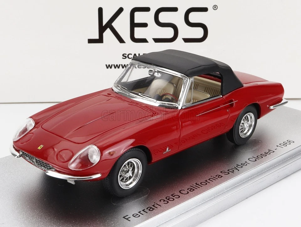 1/43 KESS-MODEL - FERRARI - 365 CALIFORNIA SPIDER CLOSED 1966 KE43056280 - Immagine 1 di 1