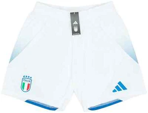 BNWT 24-25 Italy adidas Men’s Home Shorts Blue Size L EURO 2024 - Picture 1 of 3
