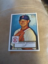 DAISUKE MATSUZAKA * RC ROOKIE #50 BOSTON RED SOX 2007 TOPPS '52 ROOKIE EDITION