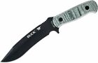 BRAND NEW!! Buck Knife 620 Reaper Powder Coated Linen Micarta Knife w/ Sheath 	 