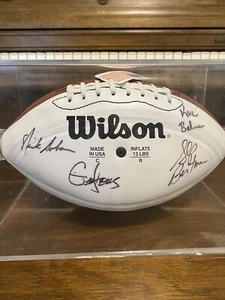 LSU 2003 Coaches And Lengends Autogramm Fußball Rot Beschreibung 🔥��sehr selten. - Bild 1 von 8