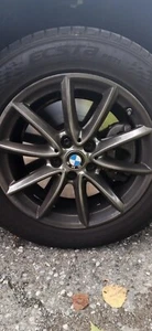 4x Original BMW X1 F48 Felgen gummiert Khumo 225/55/R17 Top Zustand - Bild 1 von 2