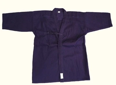 KYOEI Japanese Budoen Kendo gi Kendogi Jacket Uniform 100% Cotton Dark Navy from Japan
