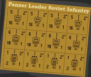 Panzer Leader ('74) contatori fanteria sovietici - Foto 1 di 2