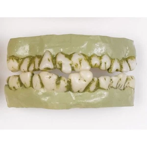 Flexible Podrición ZOMBIE PIRATA DENTADURAS POSTIZAS Monstruo Horror Dientes Disfraz Accesorio - Imagen 1 de 4
