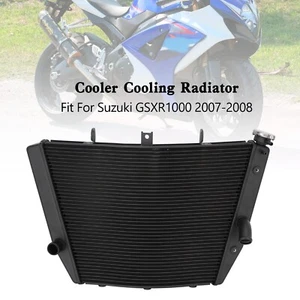 Aluminum Radiator Cooler Cooling For Suzuki GSXR1000 GSX-R 1000 2007-2008 K7 - Picture 1 of 11