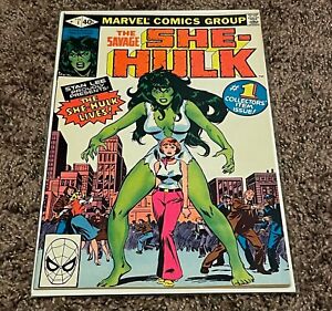 Savage She-Hulk #1 Origin & First 1st Appearance  High Grade  White Pages