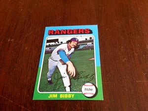 1975 Topps Mini #155 Jim Bibby (NRMT) - Picture 1 of 2
