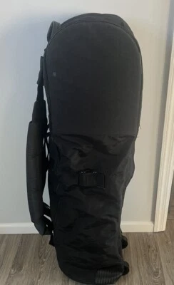 Golf Club Travel Case Carry Soft Rolling Flight Bag Black - Foldable - Unbranded - Image 1 of 4
