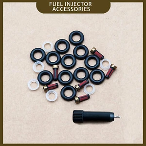 6 Set Fuel Injector Repair Seal Kit For 2005 2006 CADILLAC CTS Bosch 0280156248 - Bild 1 von 7