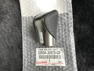 Perilla de cambio de cuero deportiva Toyota LEXUS GS350 GS450h GS F genuina OEM GS350h Foto 1 de 3