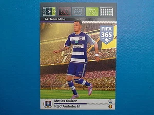Panini Adrenalyn XL Fifa 365 Card n. 24 Team Mate Suarez Anderlecht - Imagen 1 de 1
