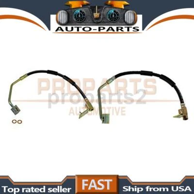 Kit de manguera de freno hidráulico delantero primera parada 2 piezas para Dodge Intrepid 3,2 L 1998-2001 Foto 1 de 4