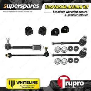 Front & Rear Sway Bar Links + Sway Bar Mount Bushes for Nissan Patrol GU Y61 - Picture 1 of 4