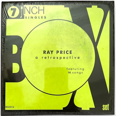 Ray Price Best Of - 7" Singles Box-Set (8) Eight Singles (New & Sealed) - Image 1 of 4