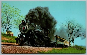 Postcard c1971 Strasburg Pennsylvania Rail Road Route 741 Passenger Train - Bild 1 von 2
