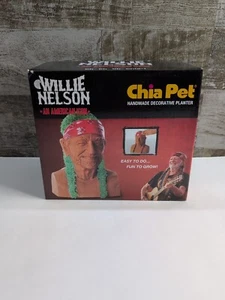 NEW Willie Nelson Chia Pet - An American Icon - Decorative Planter With Seeds - Picture 1 of 6