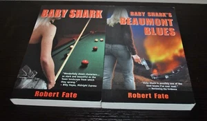 Robert Fate SET/2 Baby Shark 2006 INSCRIBED Baby Shark's Beaumont Blues 2007,1st - Picture 1 of 5