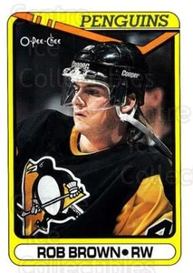 1990-91 Topps Tiffany #19 Rob Brown - Picture 1 of 1