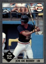 1991 Front Row Draft Picks #30 Joe DeBerry