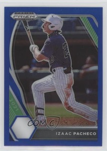 2021 Panini Prizm Draft Picks Blue Prizm Izaac Pacheco #PDP39