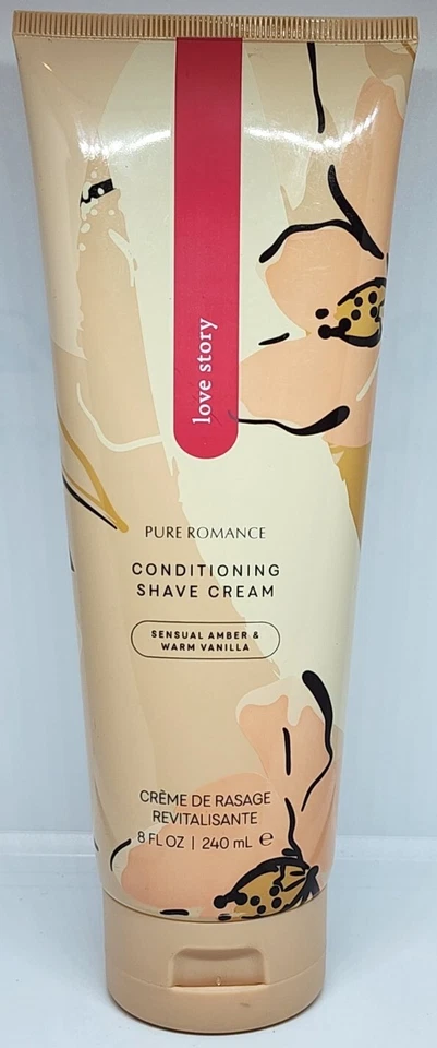 Pure Romance Coochy Conditioning Shave Cream Love Story 8 Fl oz Tube