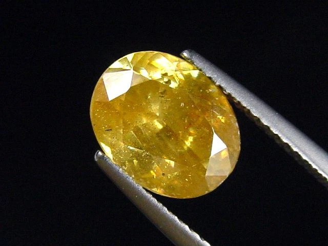 Sphalerit Zinkblende / Sphalerite 3,25 Ct. Oval Spanien (4313t) - Bild 1 von 1