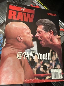 Revista WWF WWE RAW MAYO 1999 Steve Austin Cubierta + Póster - Imagen 1 de 3