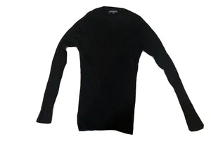 Maglione Uomo Nero Maglioncino Slim - Foto 1 di 3