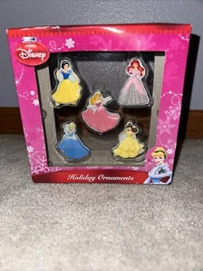 Disney Prinzessin Ornamente Belle Aschenputtel schlafende Schönheit Meerjungfrau Weihnachten  - Bild 1 von 2