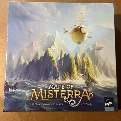 Maps of Misterra Board Game New Sealed - 1 To 4 Players - Image 1 of 3
