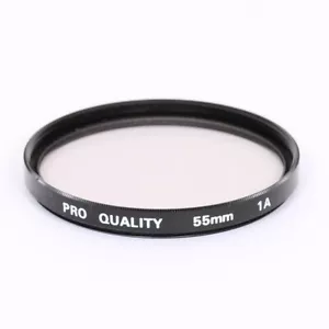 PRO QUALITY 55mm 1A Lens Filter (Made in Japan) - Bild 1 von 2